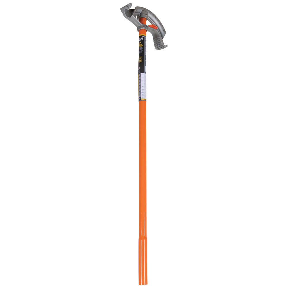 Klein Tools Conduit & Cable Benders: Hand Conduit Bender, Aluminum, 0.250, Aluminum | Part #51606