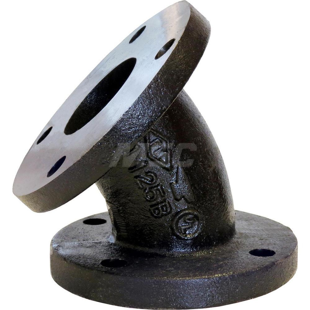 Anvil - Black Pipe Fittings; Type: 45 Degree Elbow; 125 # Domestic Cast ...