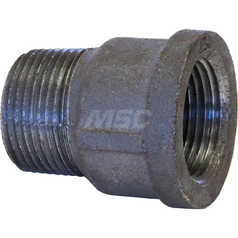 Black Extension: 1", 150 psi, Thread x Thread - Malleable Iron, Class 150