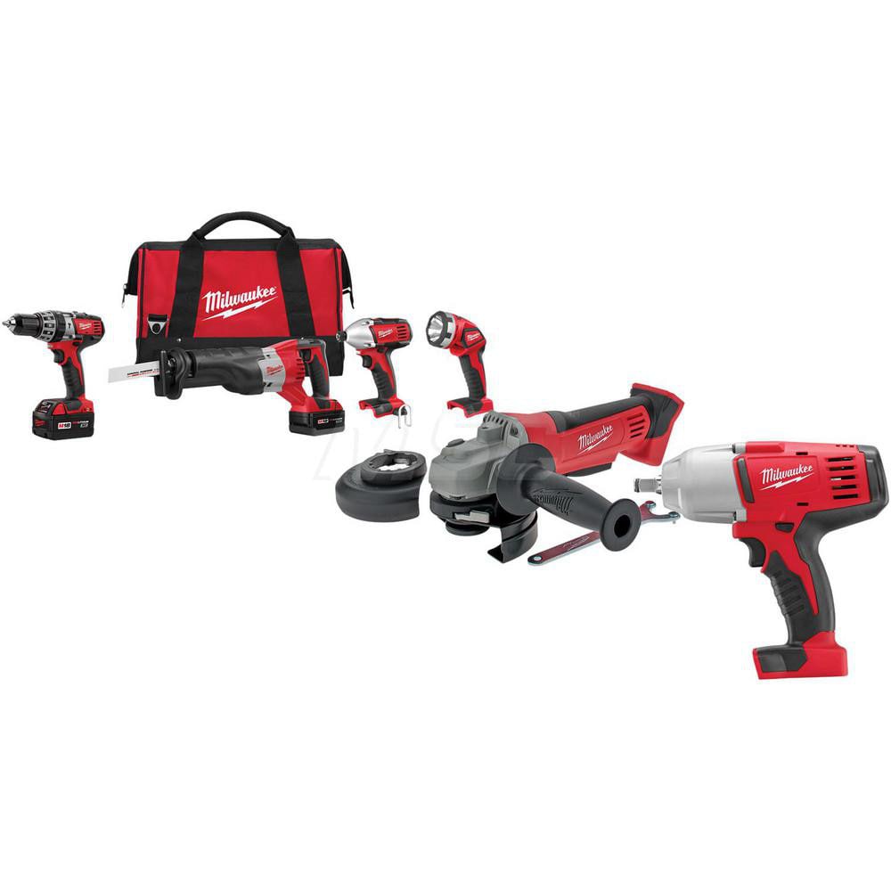 Milwaukee Tool Cordless Tool Combination Kit 18v 29386133 Msc