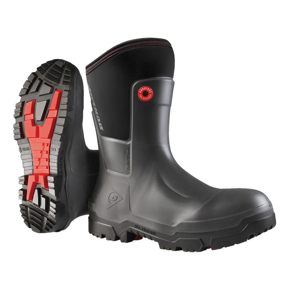 Dunlop Protective Footwear Unisex Work-It volledige veiligheid industriële laars, zwart, 12 UK, Zwart, 12 UK