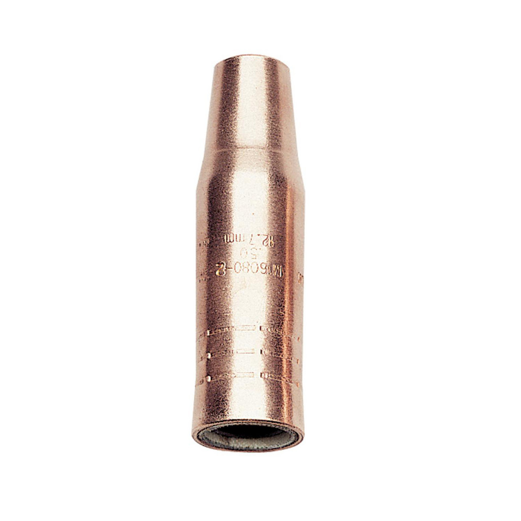 Lincoln Electric MIG Welder Gas Nozzle: 0.38" Bore Dia - Copper, Use w/ Magnum | 25-Pack | Part #KP23T-37-B25