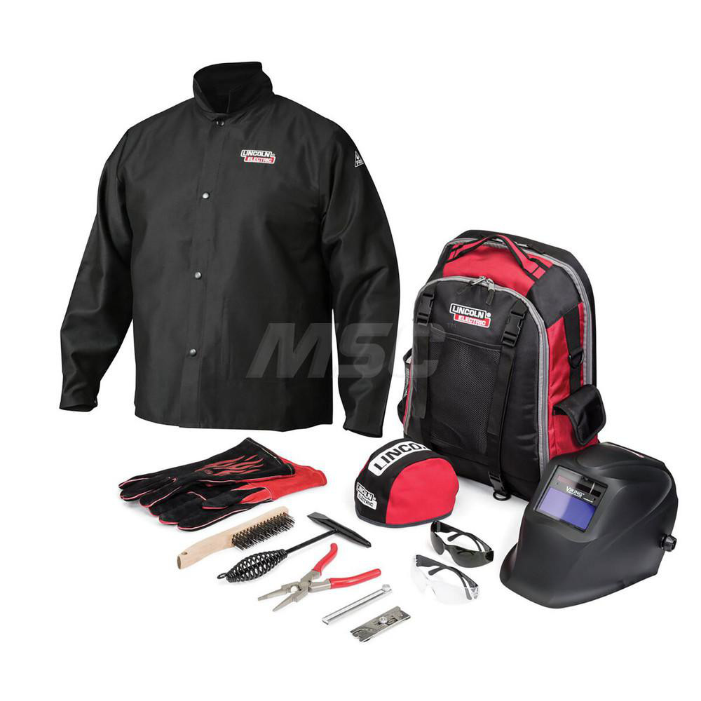 Lincoln Electric Welding Clothing Kit XLarge, Cotton, Jacket MSC