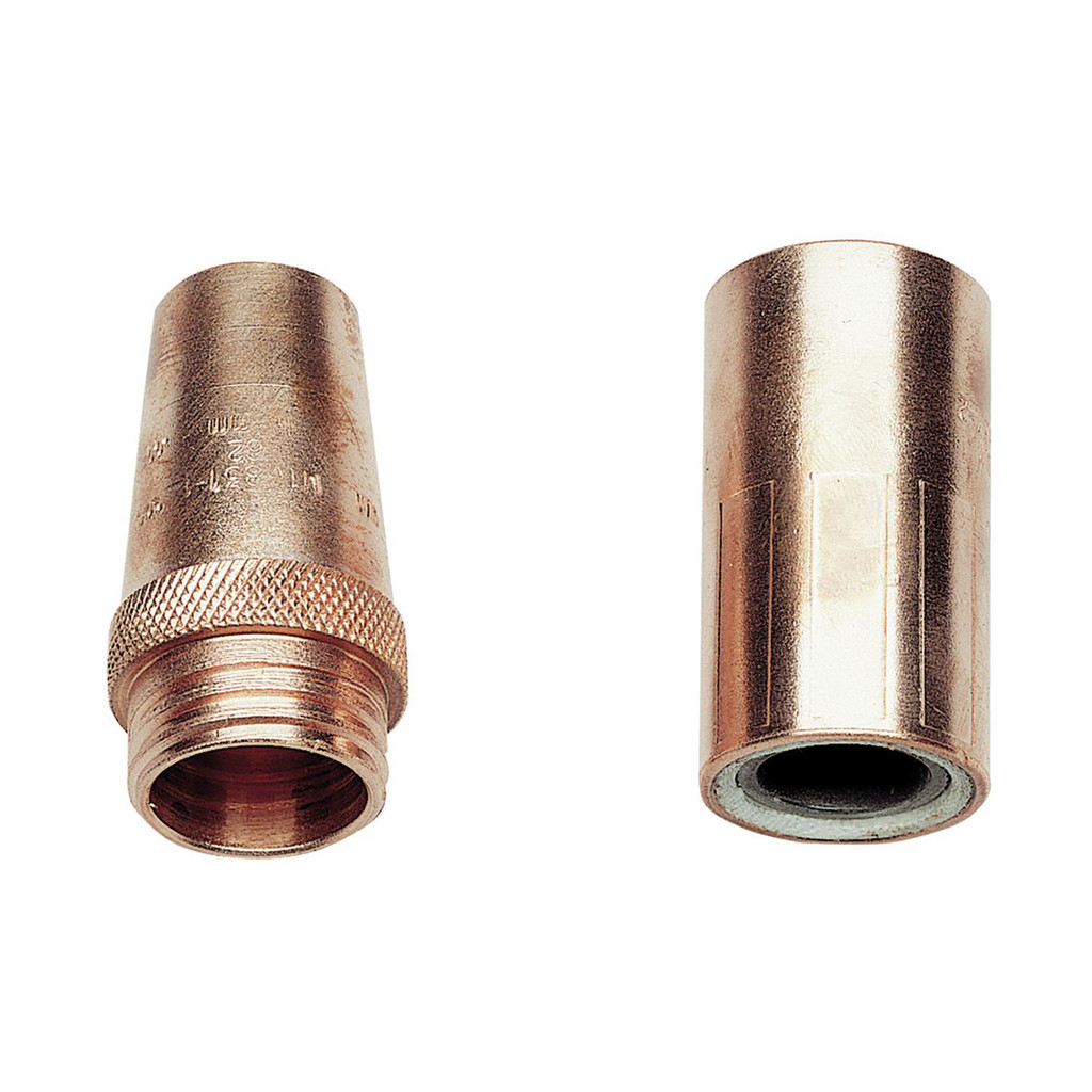Lincoln Electric MIG Welder Gas Nozzle: 0.62" Bore Dia - Copper, Use w/ Magnum | Part #KP25CT-62