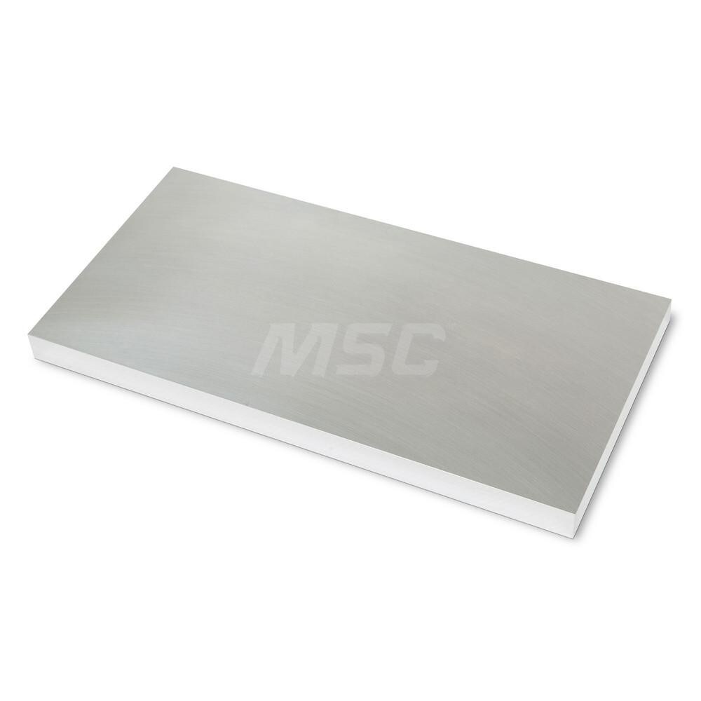 Aluminum Precision Sized Plate: Precision Ground & Milled, 24" Long, 12" Wide, 3/4" Thick, Alloy 6061
