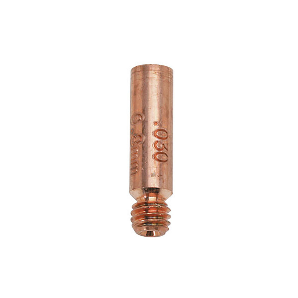 Lincoln Electric MIG Welder Contact Tip: 0.052" Min x 0.052" Max Wire Dia, Threaded - Use w/ Magnum | 100-Pack | Part #KP14H-52-B100