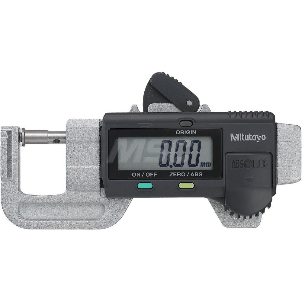 Electronic Thickness Gages; Minimum Measurement (mm): 0 ; Minimum Measurement (Decimal Inch): 0 ; Minimum Measurement: 0 ; Maximum Measurement: 12.00 ; Maximum Measurement (Inch): 12.00 ; Maximum Measurement (Decimal Inch): 12.00