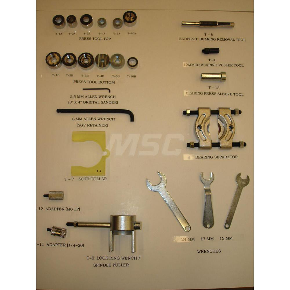 3M Power Sander Repair Kit MSC Industrial Supply Co.