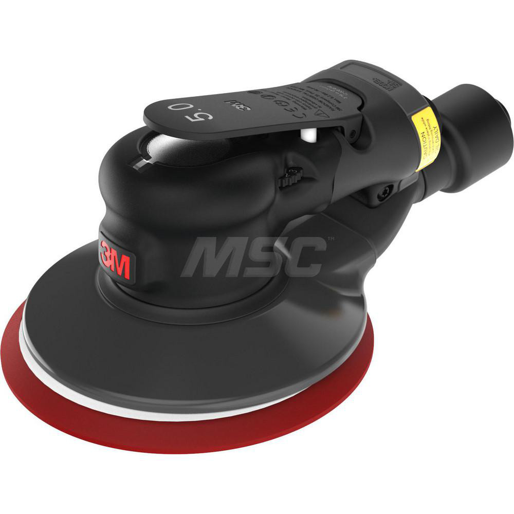 3M Air Orbital Sander Round, 5" Pad MSC Industrial Supply Co.