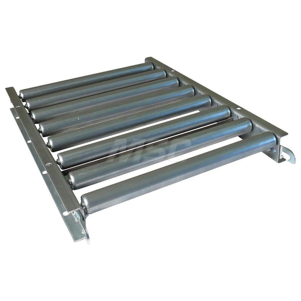 Gravity Conveyors; Conveyor Type: Roller ; Component: Straight Conveyor ; Telescopic: No ; Roller Diameter (Decimal Inch): 1.3800 ; Overall Width: 12 ; Wheel Material: Galvanized Steel