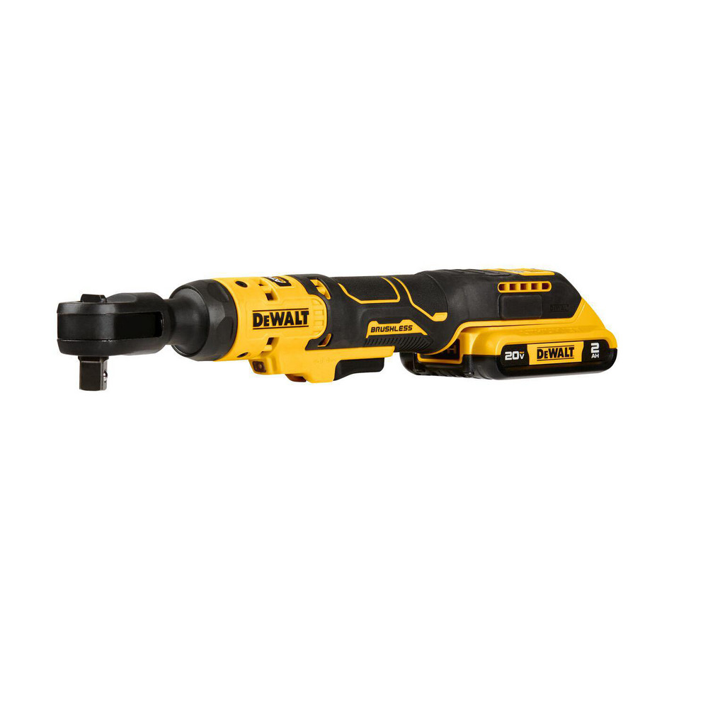 DeWALT Cordless Ratchet 20V, 1/2" Drive, 250 RPM, 70 ft/lb Torque