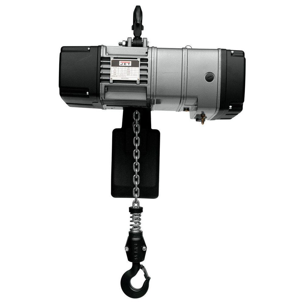Jet Electric Hoists; Load Capacity (Tons) 2; Controller Pendant; Brake Type Load; Voltage