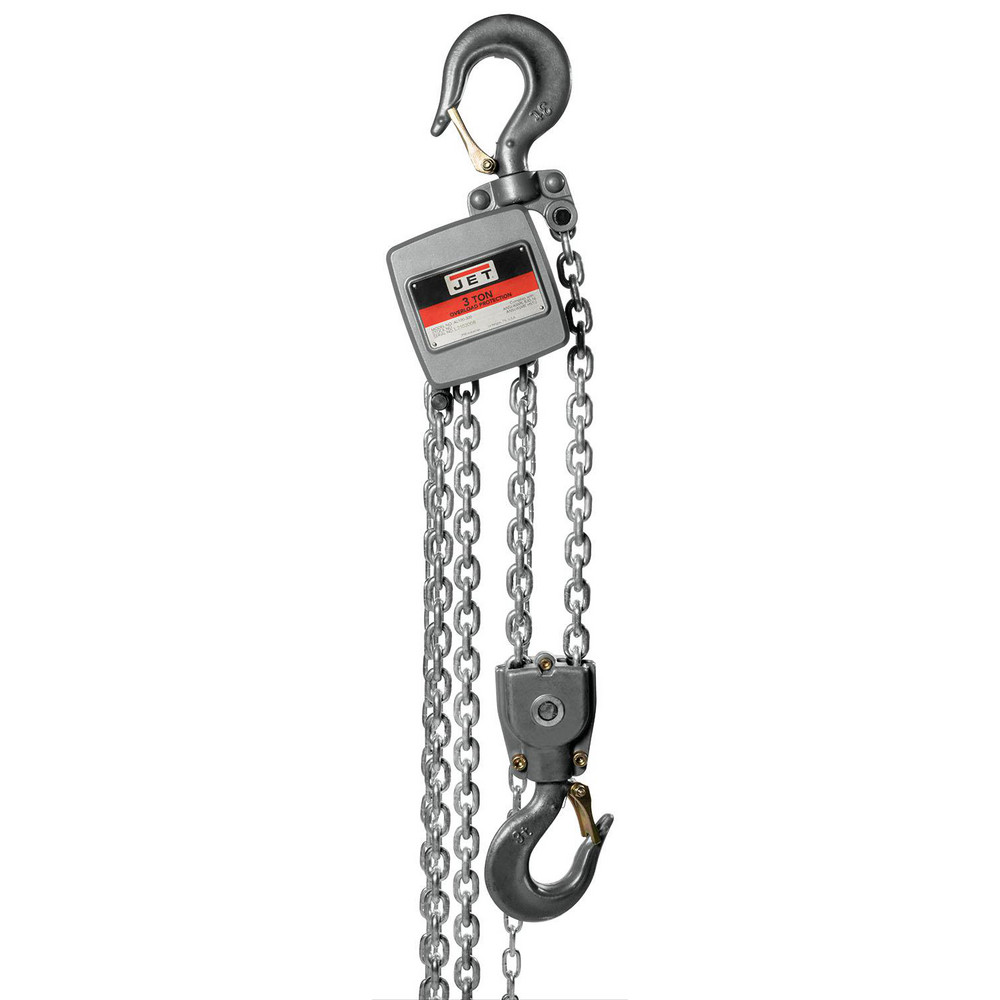 Jet Manual Chain with Overload Protection Hoist 6,700 lb Working