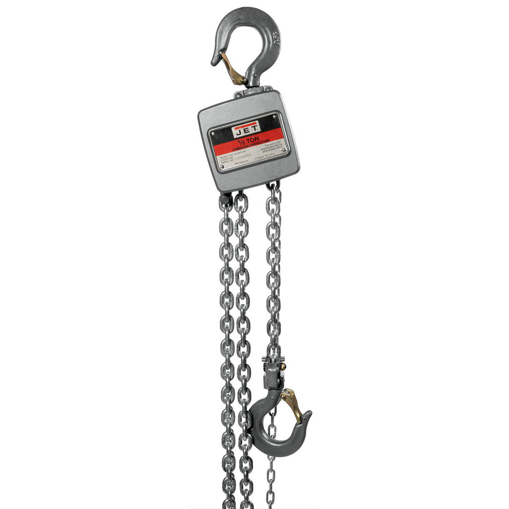 Jet Manual Chain with Overload Protection Hoist 1,100 lb Working
