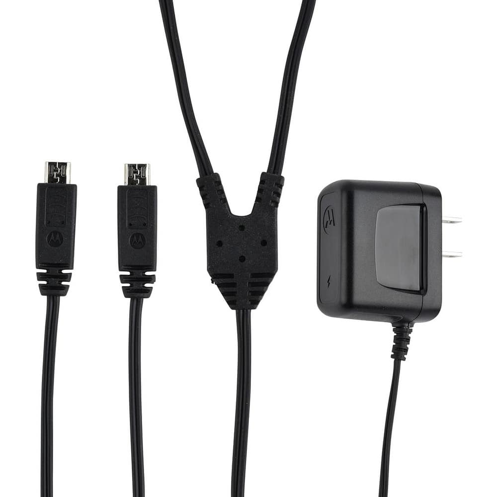 Two-Way Radio Electronic Accessories; Cord Length: 3 ; Includes: Wall Adapter with Y Cable