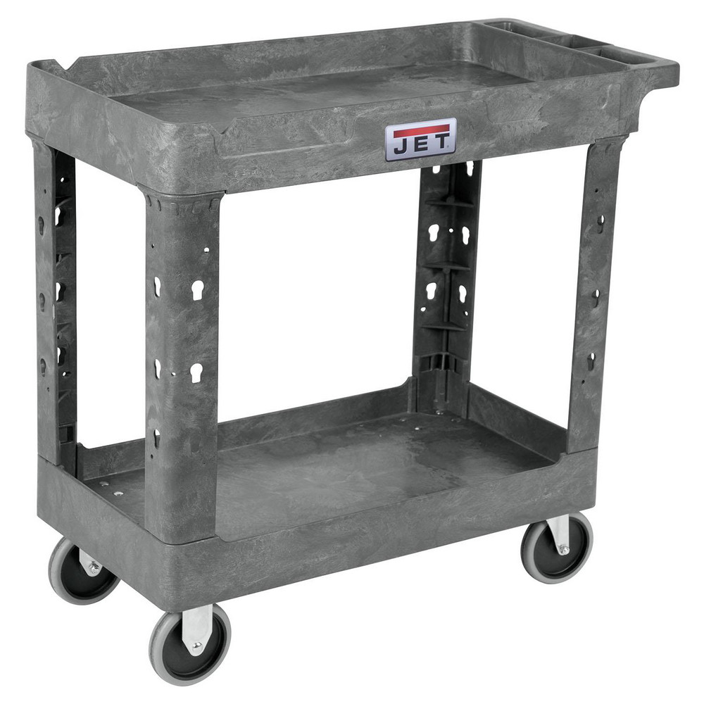 Jet Carts; Cart Type Resin Utility Cart; Caster Type Swivel; Caster