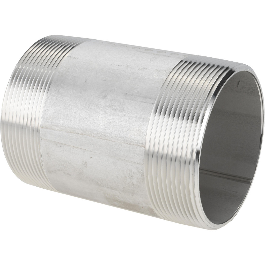 Stainless Steel Pipe Nipple – 1-1/2" X Close – Type 304 18-8 – StainlessTown