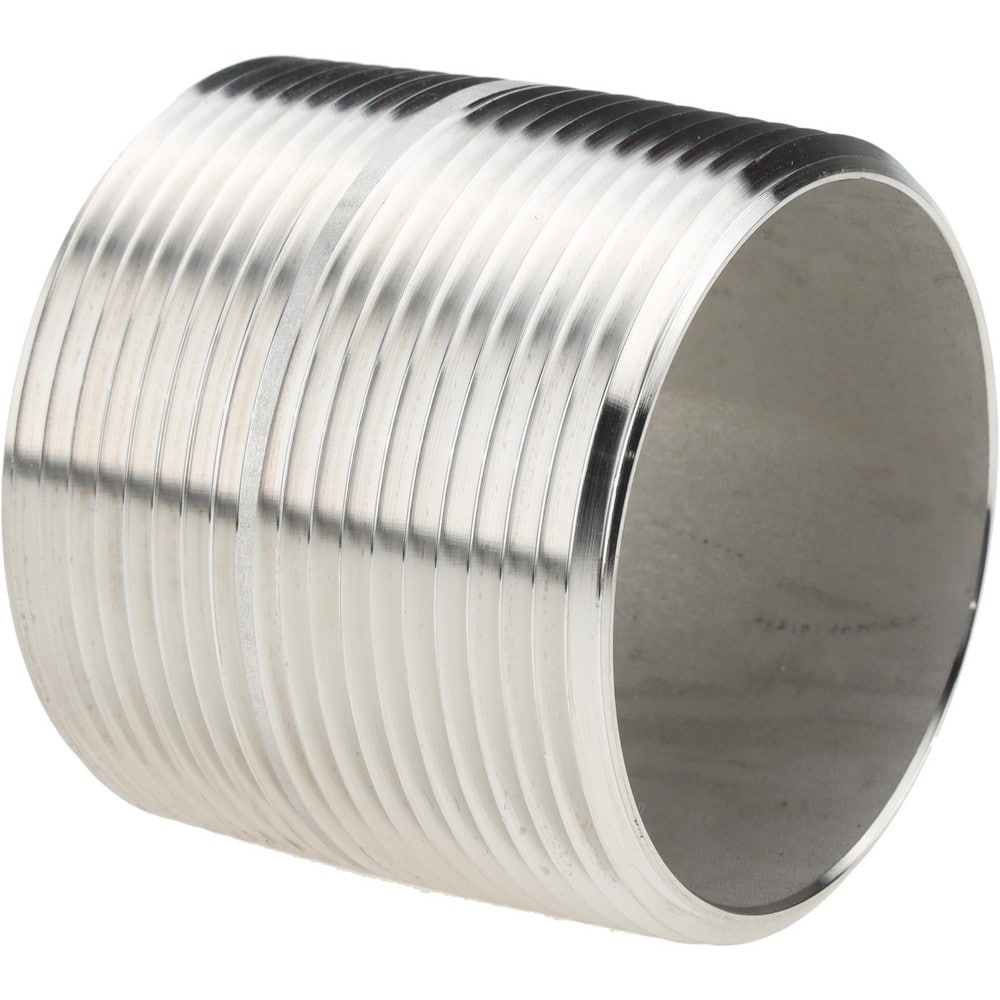 Stainless Steel Pipe Nipples & Pipe; Schedule: 40 ; Thread Standard: NPT ; UNSPSC Code: 40173300