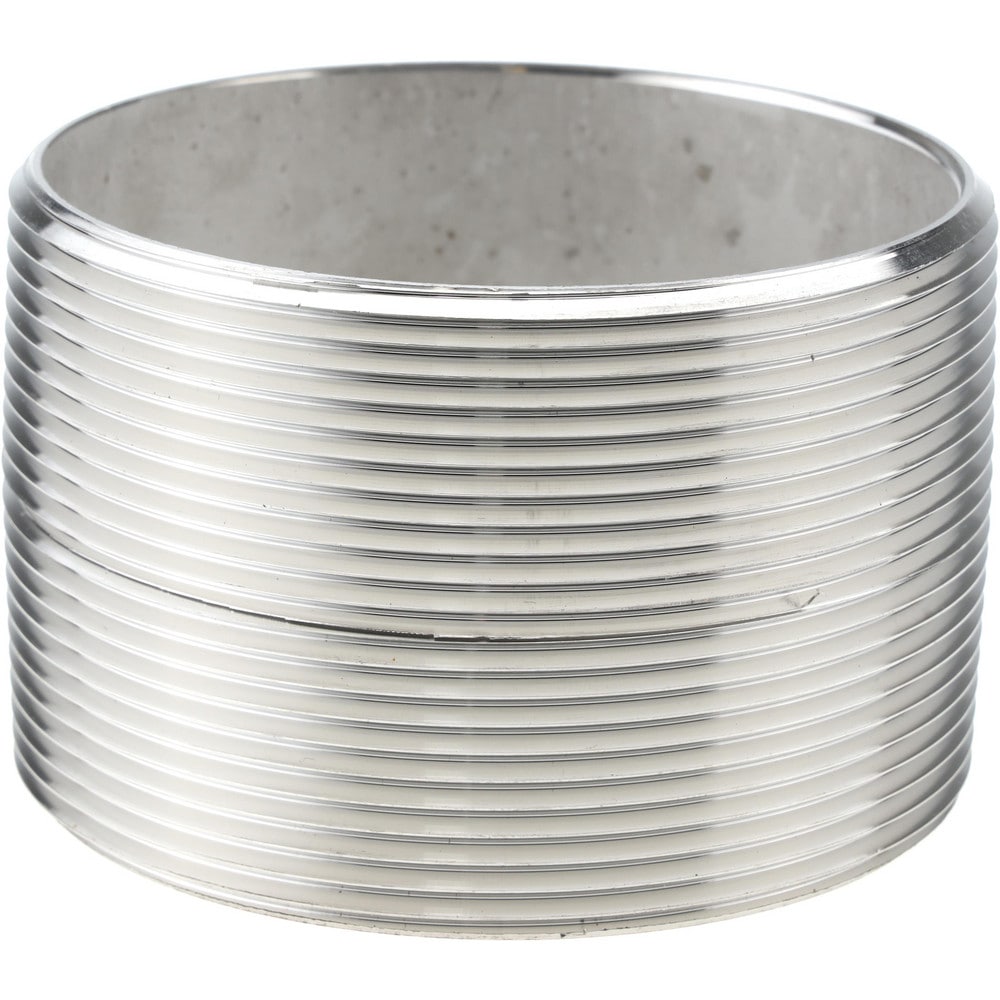 Stainless Steel Pipe Nipples & Pipe; Schedule: 40 ; Thread Standard: NPT ; UNSPSC Code: 40173300