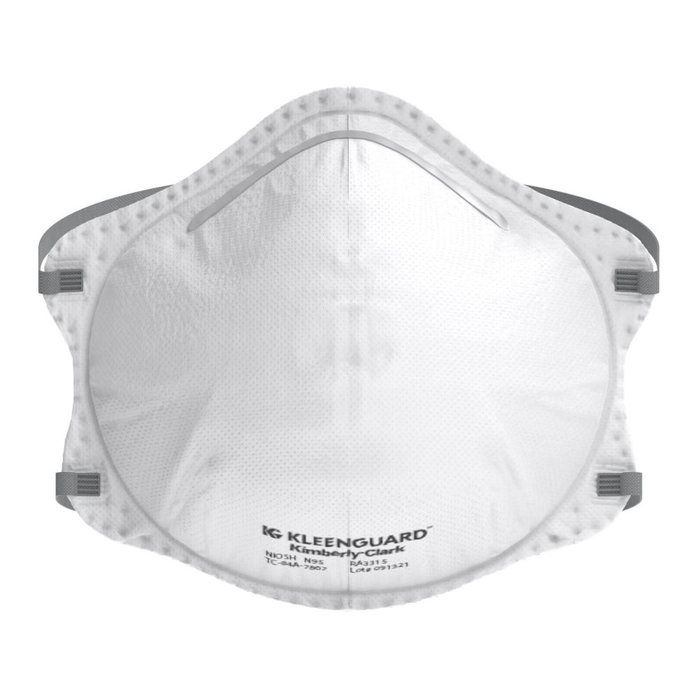 Disposable Respirators & Masks; Product Type: N95 Respirator; Particulate Respirator; Face Mask ; Niosh Classification: N95 ; Exhalation Valve: No ; Nose Clip: Contains Nose Clip ; Material: Non Woven Material