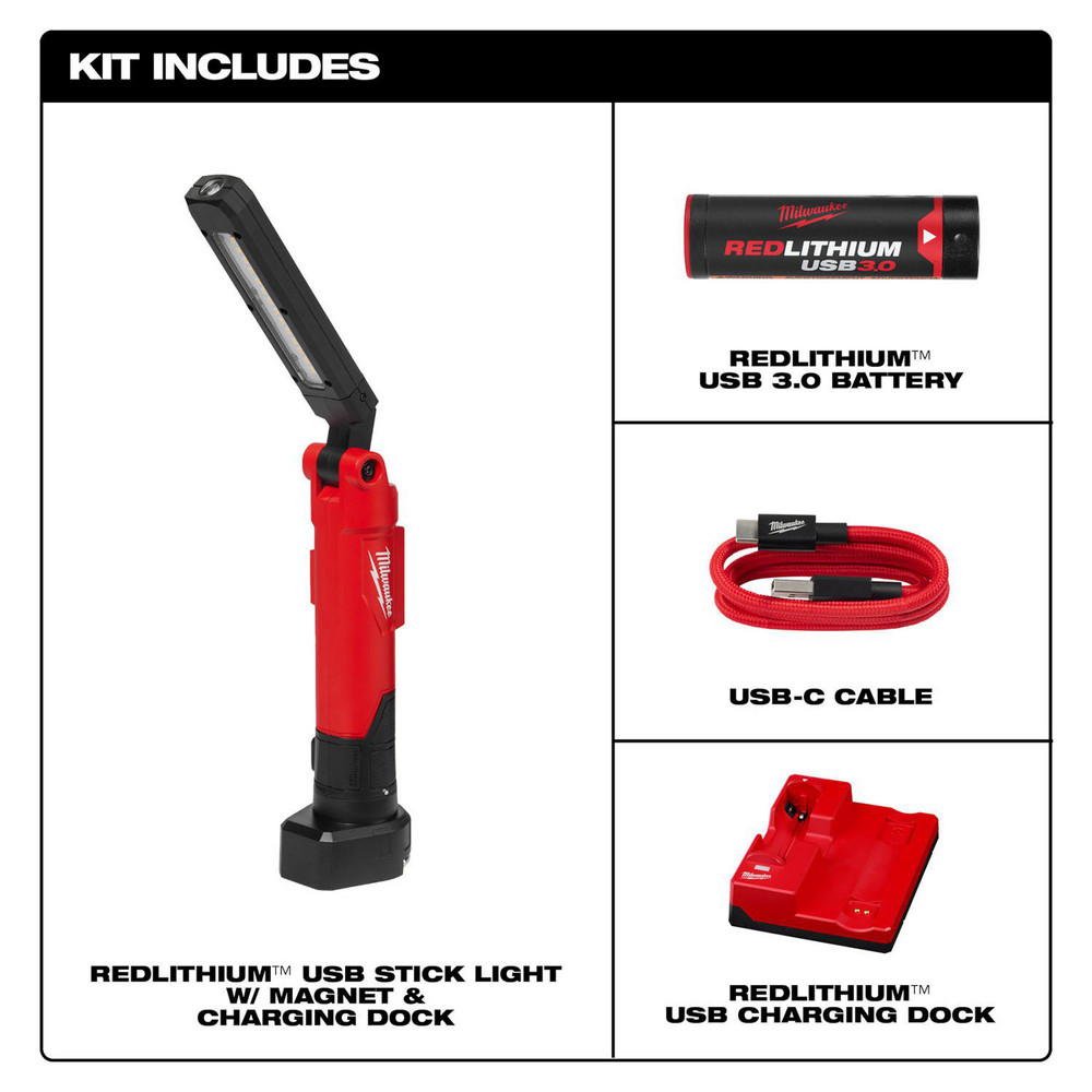 Milwaukee Tool Portable Work Lights; Lamp Type LED MSC Direct