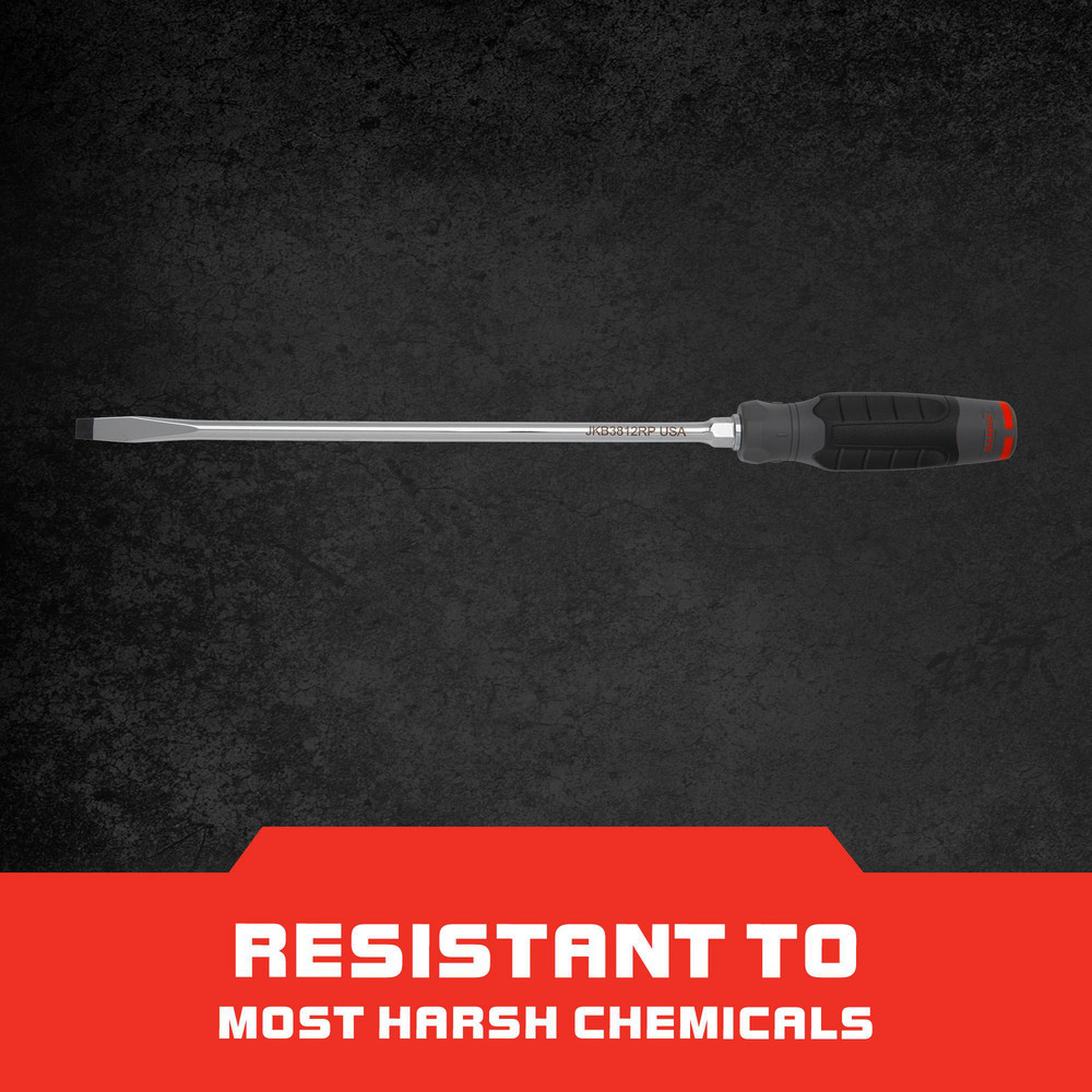 Proto Slotted Screwdrivers; Blade Width (Inch) 3/8; Blade Length