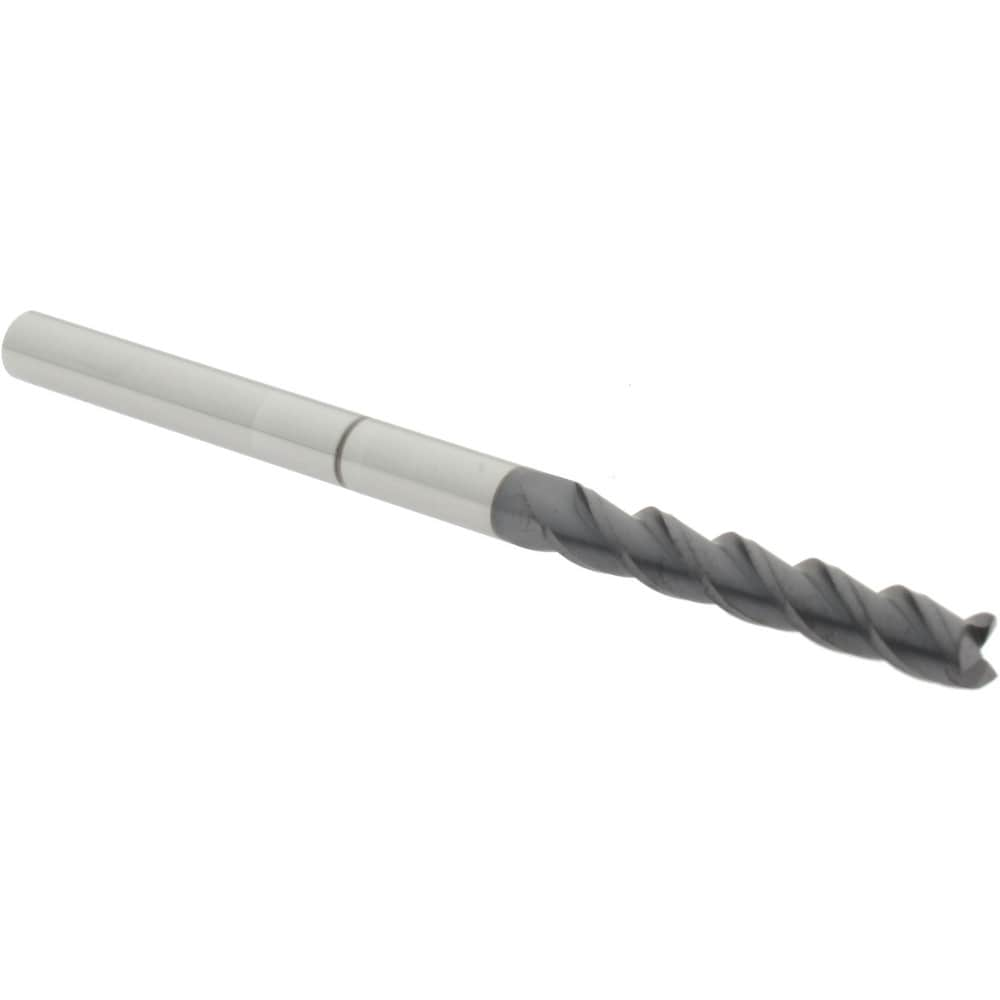 Accupro 14788432 Square End Mill: 3 Flutes, Solid Carbide 