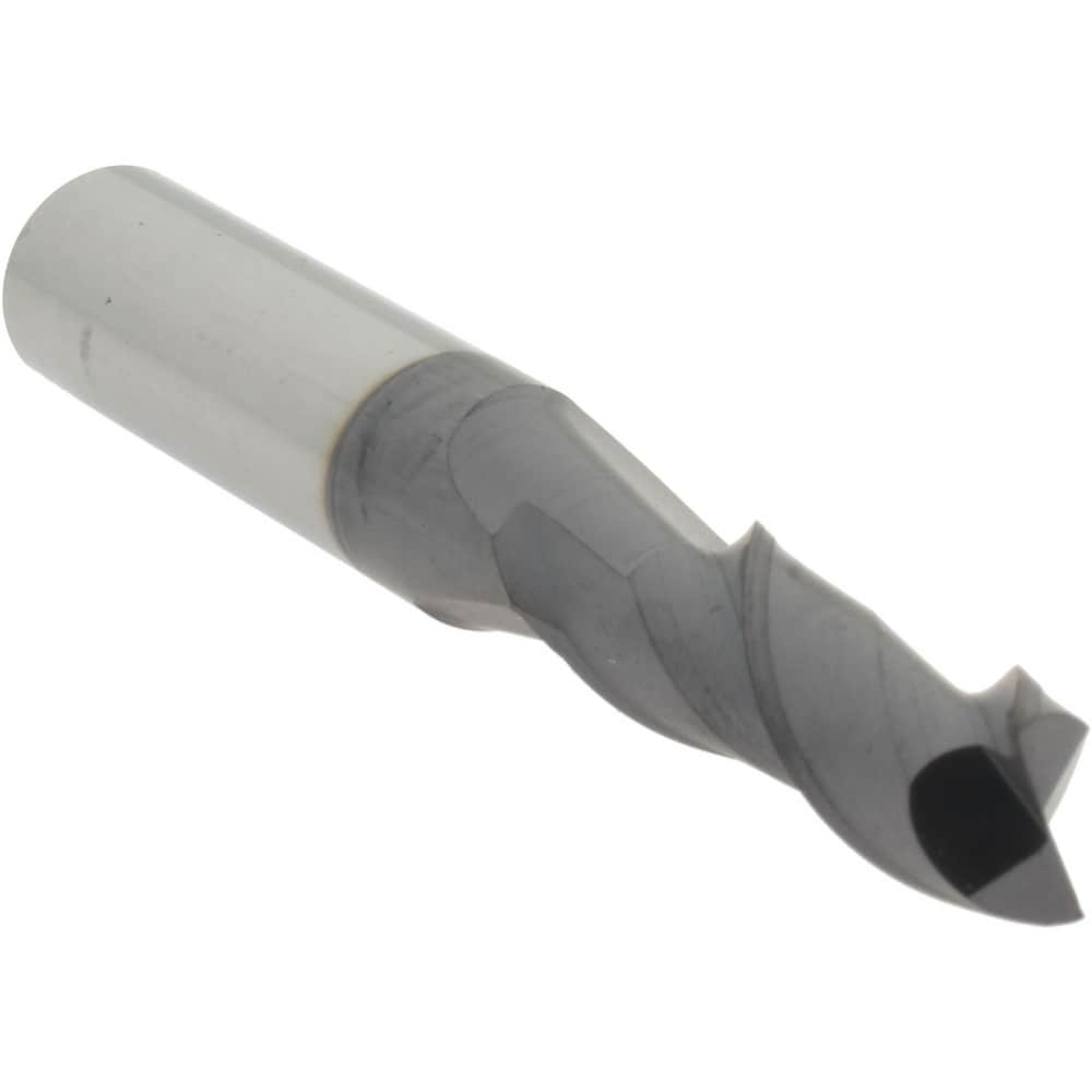 Accupro 14788335 Square End Mill: 2 Flutes, Solid Carbide 