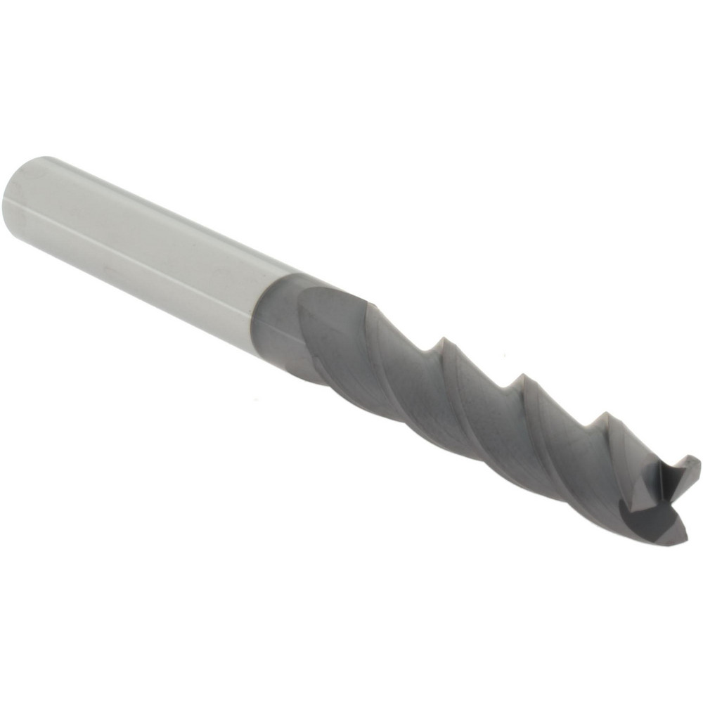 14788434 Square End Mill: 3 Flutes, Solid Carbide  