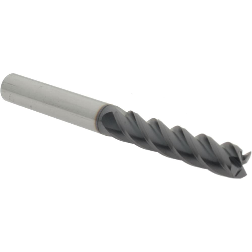 Accupro 14788565 Square End Mill: 4 Flutes, Solid Carbide 