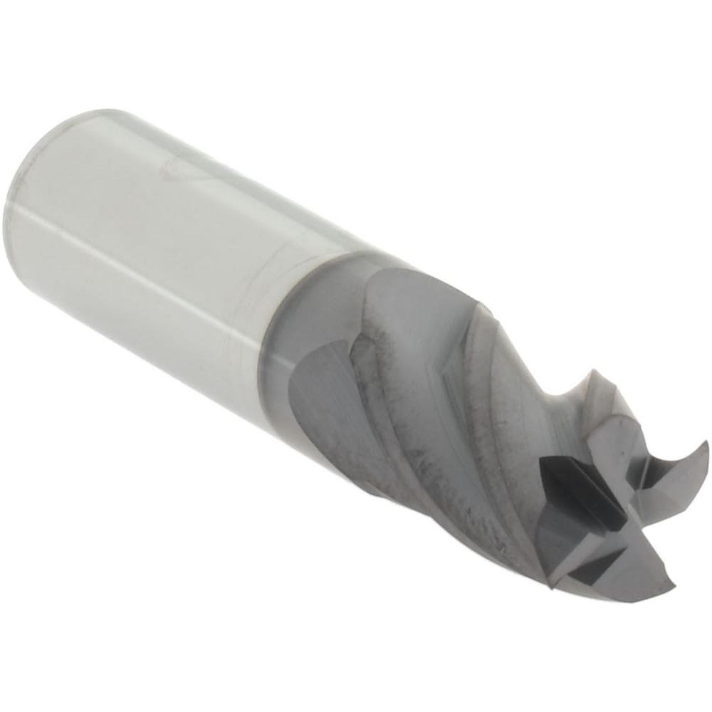 Accupro 14788534 Square End Mill: 4 Flutes, Solid Carbide 