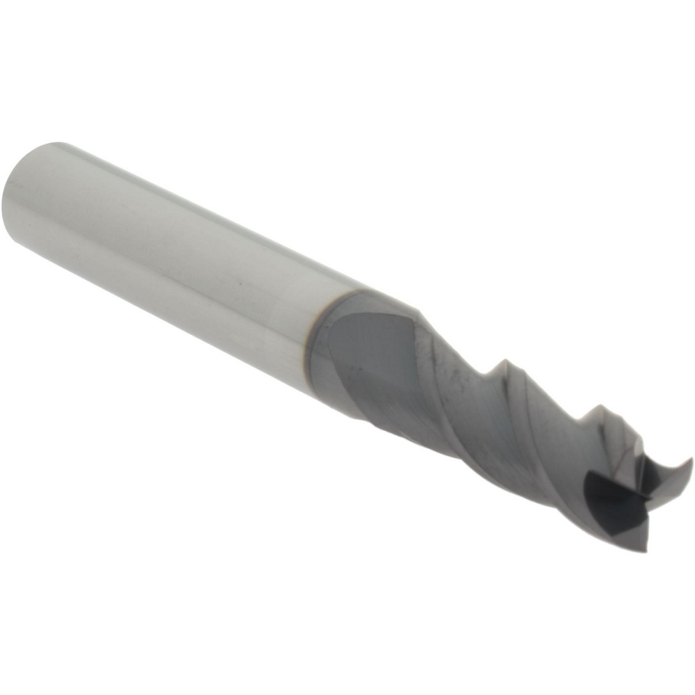 14788401 Square End Mill: 3 Flutes, Solid Carbide  