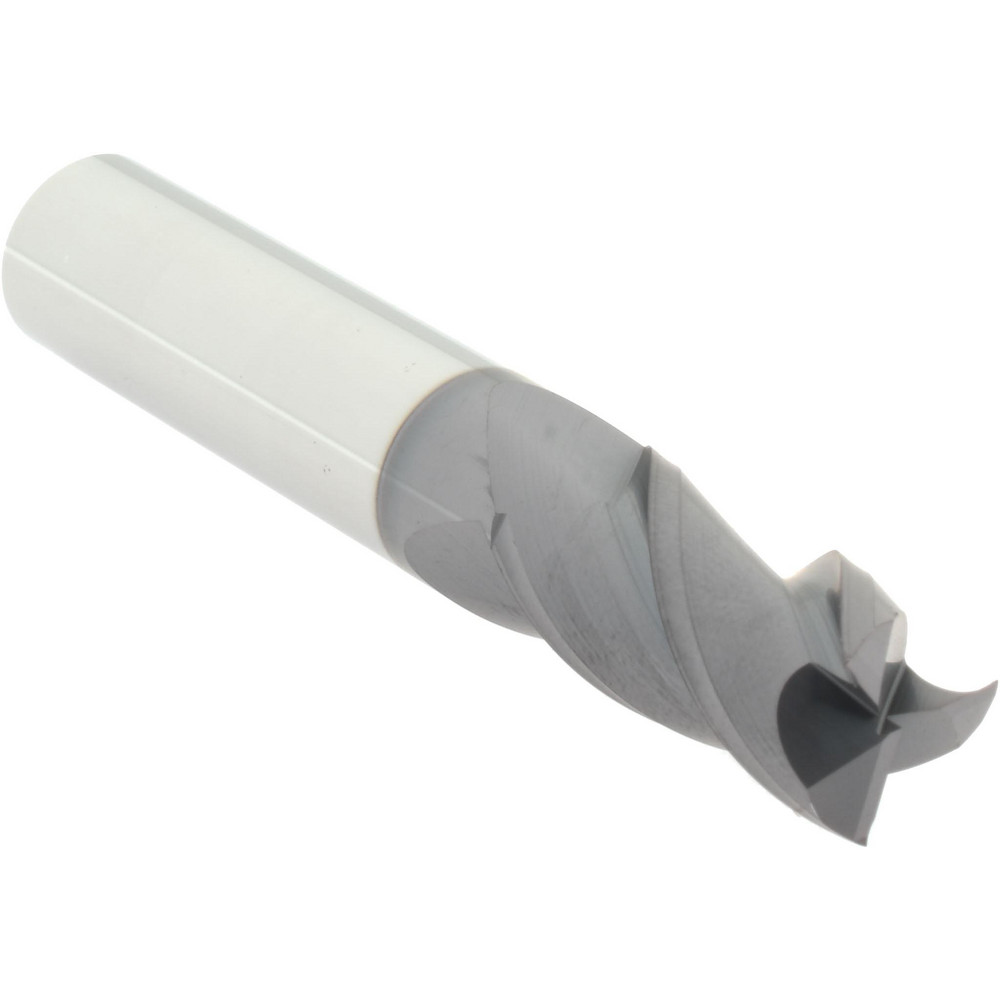 14788405 Square End Mill: 3 Flutes, Solid Carbide  