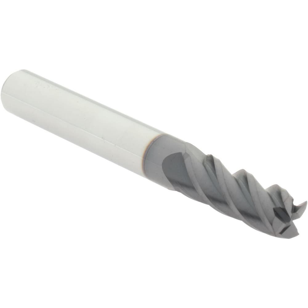 Accupro 14788480 Square End Mill: 4 Flutes, Solid Carbide 