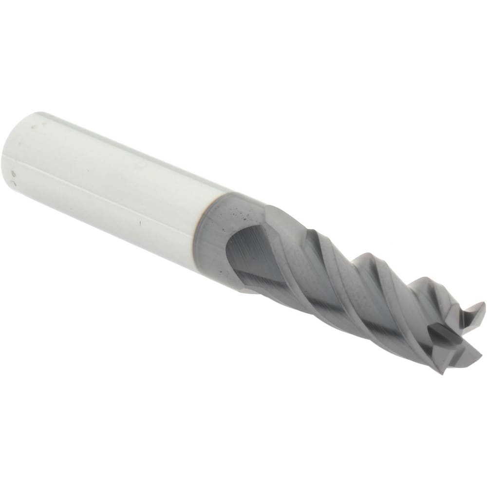 Accupro 14788483 Square End Mill: 4 Flutes, Solid Carbide 