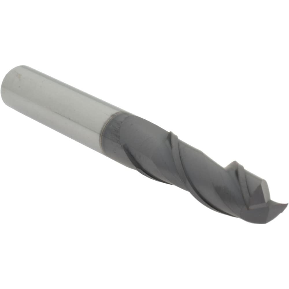 Accupro 14788361 Square End Mill: 2 Flutes, Solid Carbide 