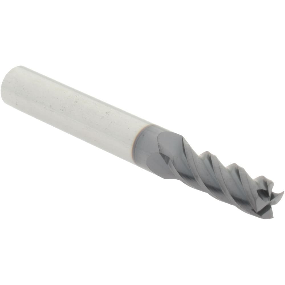 Accupro 14788478 Square End Mill: 4 Flutes, Solid Carbide 