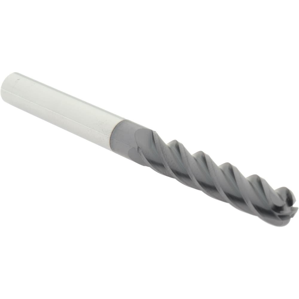 Accupro - Corner Radius End Mill: 3/8