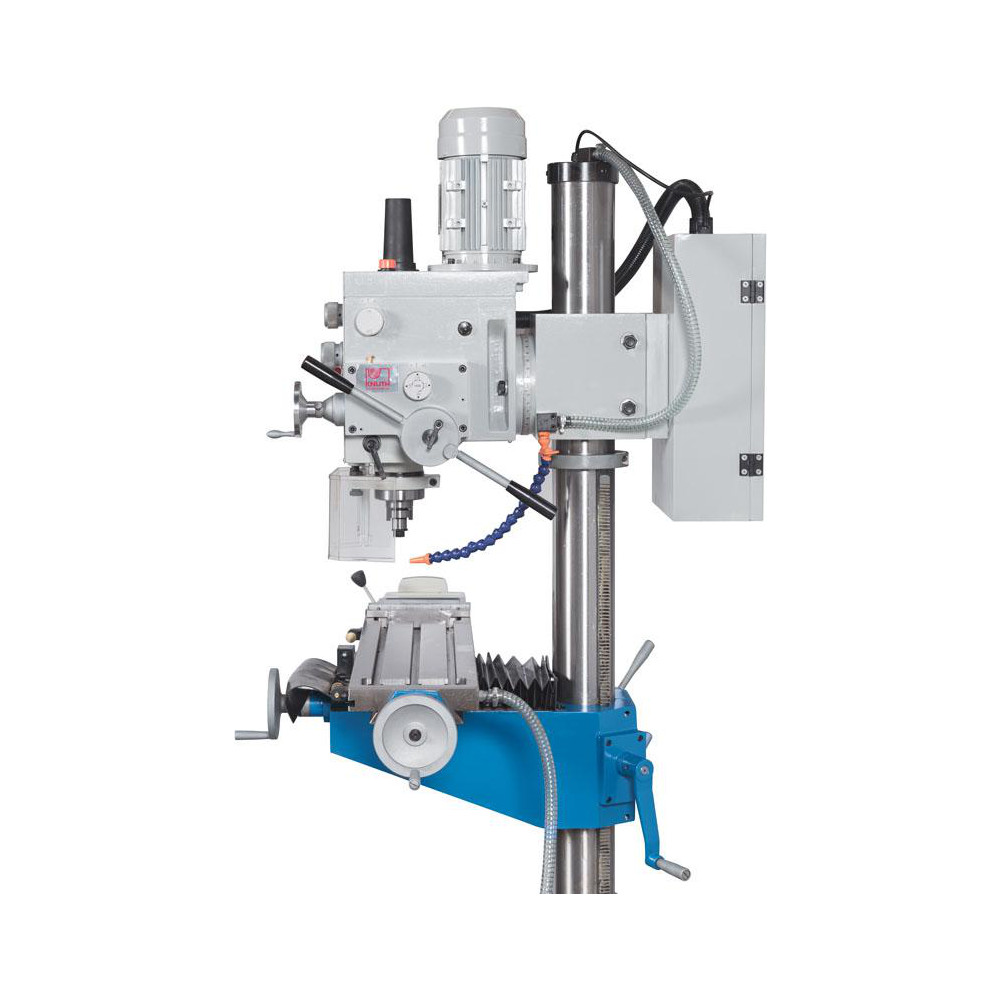 Knuth Mill Drill Machines; Spindle Speed Control Geared Head