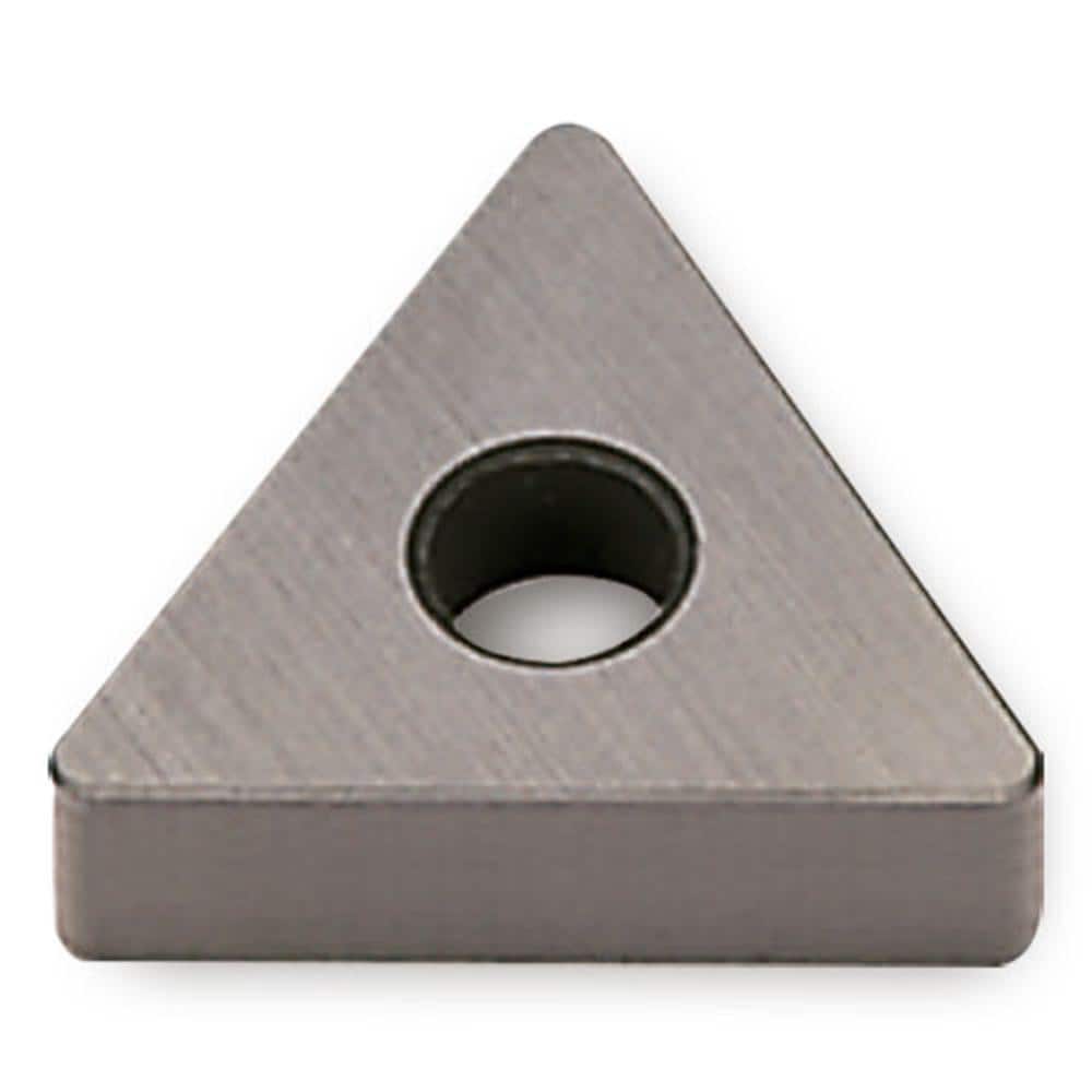 Turning Inserts; Relief Angle: 0 ; Insert Style: TNGA ; Corner Radius (Decimal Inch): 0.0310 ; Included Angle: 60 ; Manufacturer Grade: AB30 ; Coating/Finish: Al2O3; TiCN