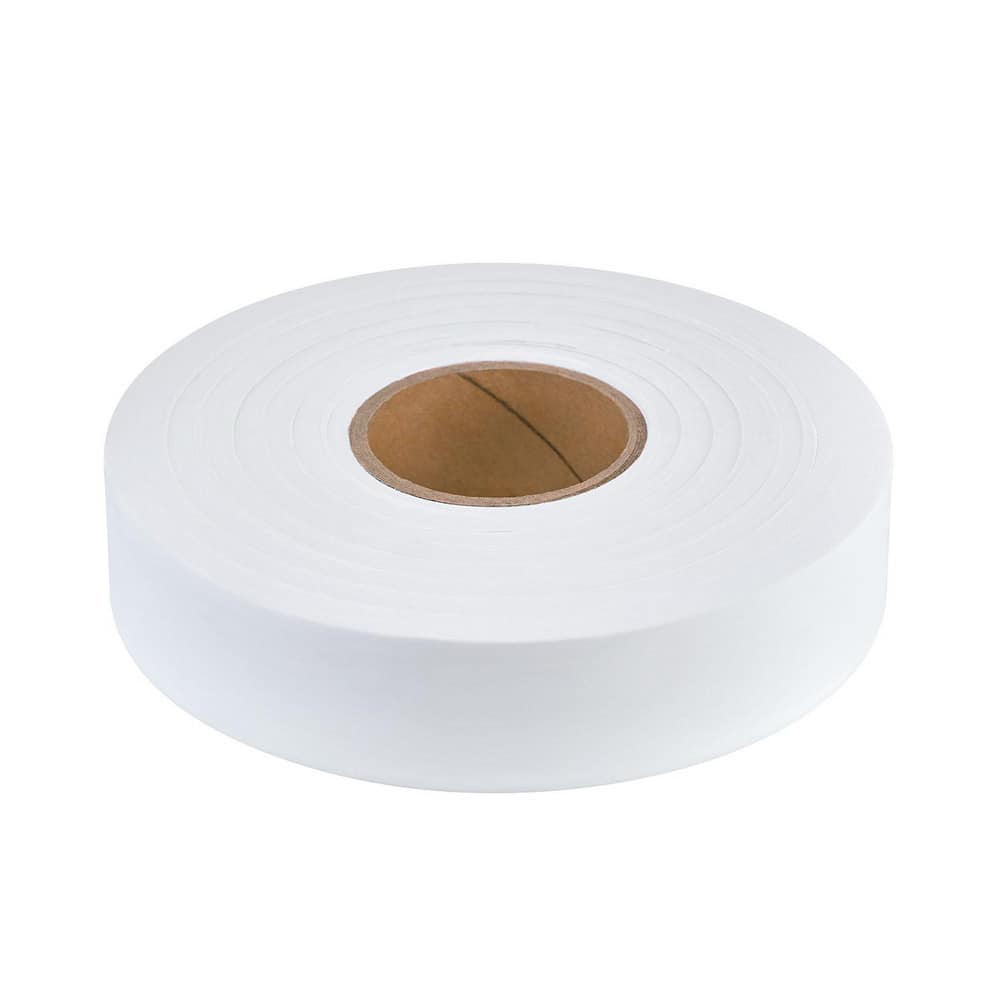Barricade & Flagging Tape; Legend: None ; Material: Plastic ; Overall Length: 600.00 ; Color: White