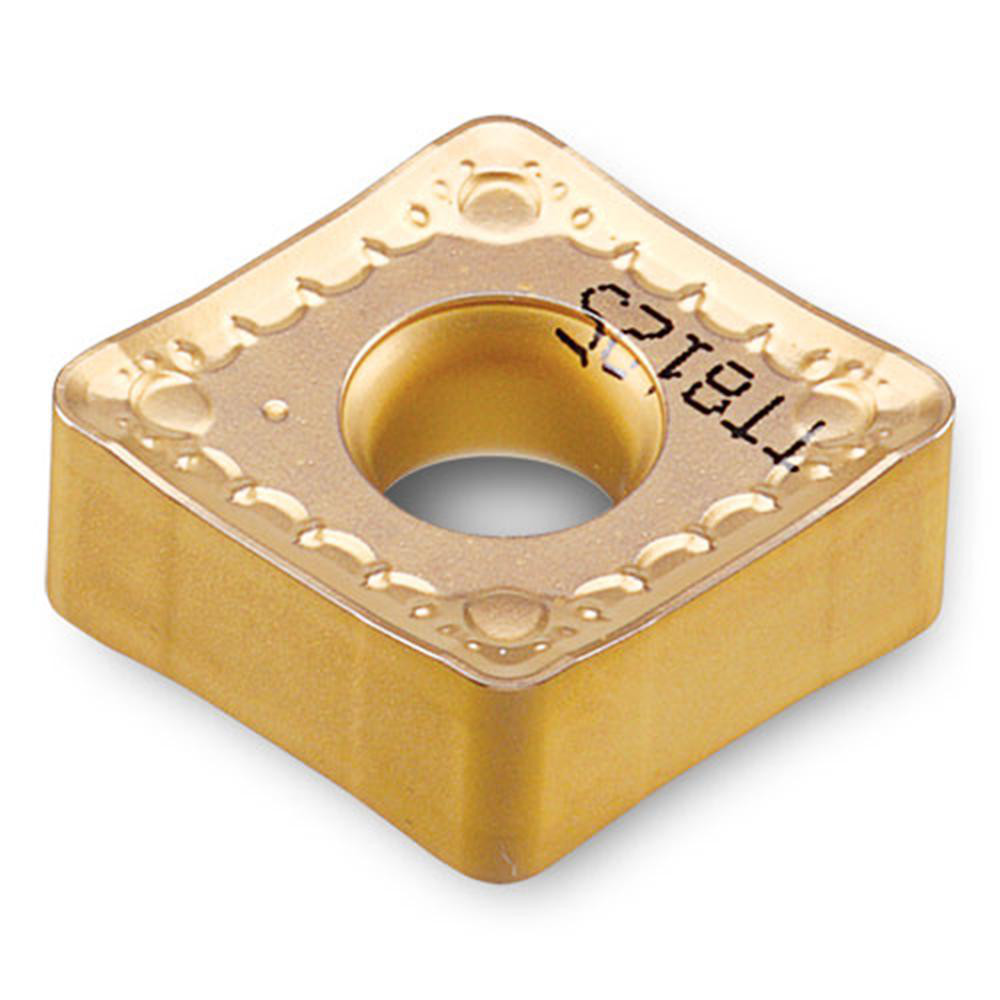 Ingersoll Cutting Tools Turning Insert: CNMX553HB TT8135B, Carbide - Al2O3, TiCN & TiN Finish, Neutral, 0.6350" Long, 0.6250" Inscribed Circle