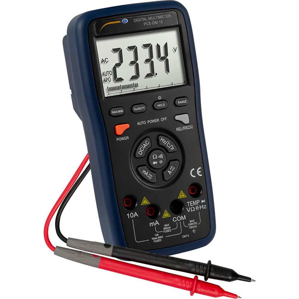 PCE Instruments Multimeters; Multimeter Type Digital; Measures