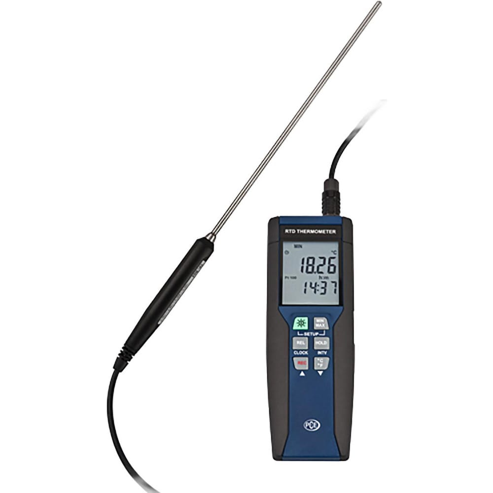 PCE Instruments - Digital Thermometers & Probes; Thermometer Type ...