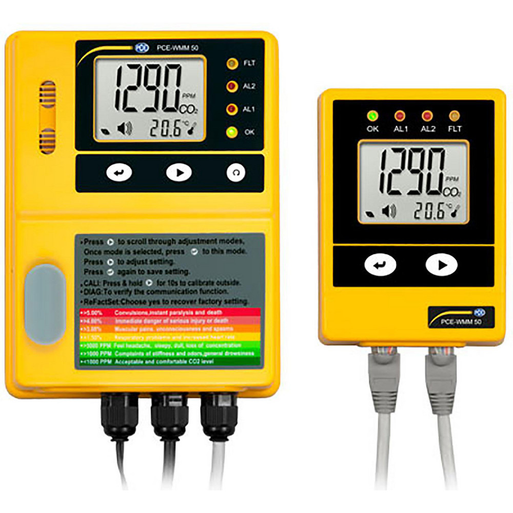 PCE Instruments Natural Gas, Carbon Monoxide & Refrigerant Detectors