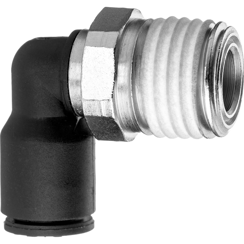 Push-to-Connect Tube Fitting ELBOW Adapter for 5/16" Tube OD x 1/4" NPT Male 