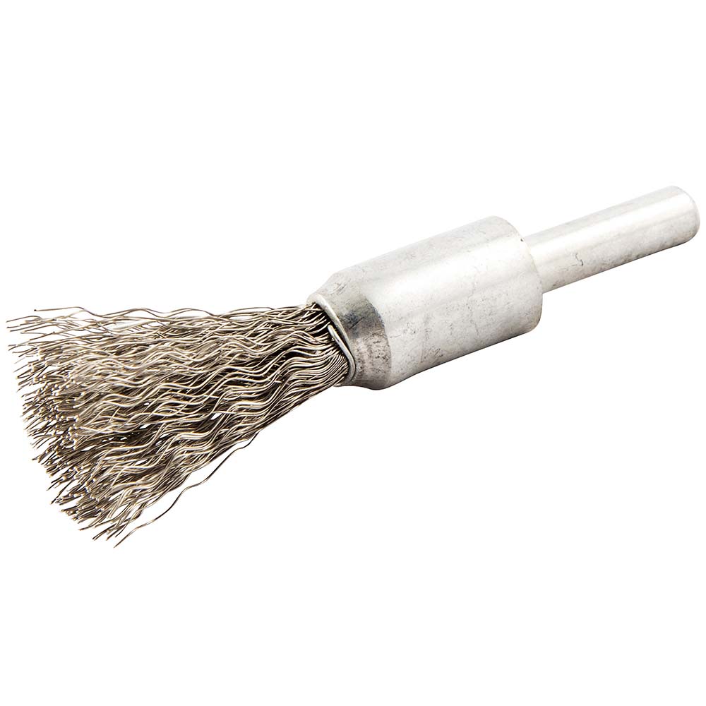 Norton 1/2" Diam Stainless Steel Knotted End Brush 29992823 MSC Industrial Supply