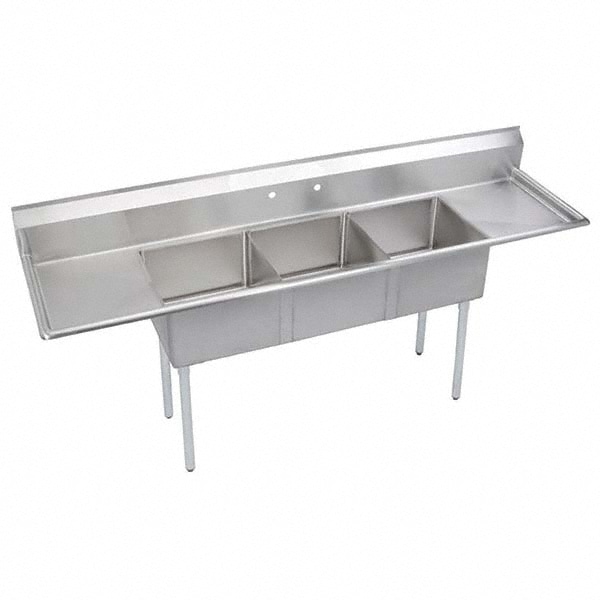 ELKAY® - Scullery Sink: 3 Stainless Steel | MSC Industrial Supply Co.