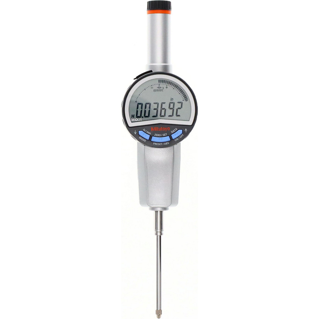 Rod Drop Indicator Instrument Mitutoyo - Digital Electronic Drop Indicator: Flat Back | MSC Direct