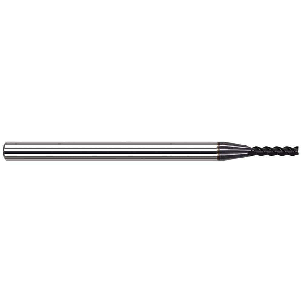 Harvey Tool 53862-C3 Corner Radius End Mill: 0.062" Dia, 5/16" LOC, 0.01" Radius, 3 Flutes, Solid Carbide 